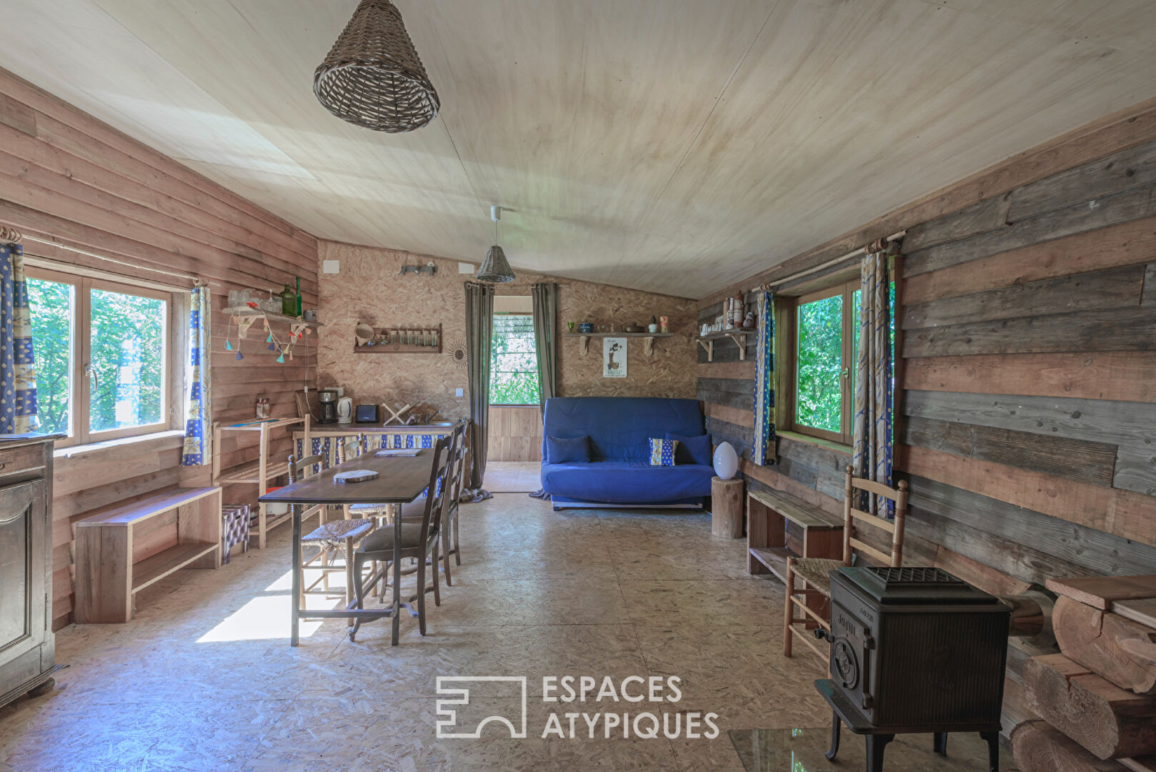 La maison passive avec son gîte et ses chambres d’hôte