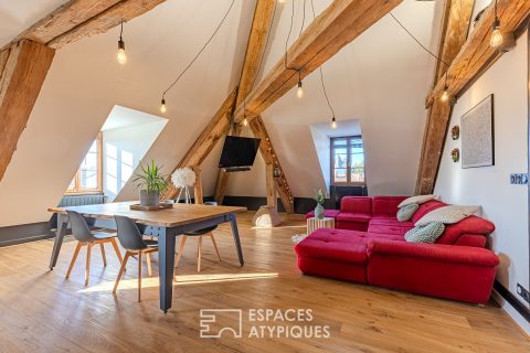 Charming duplex with a loft feel