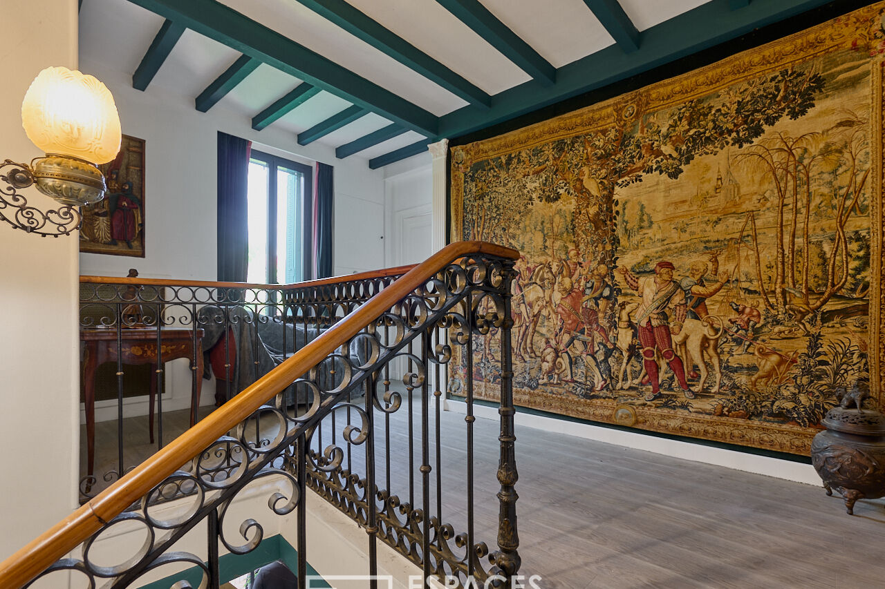Maison de village avec appartement et local professionnel indépendants