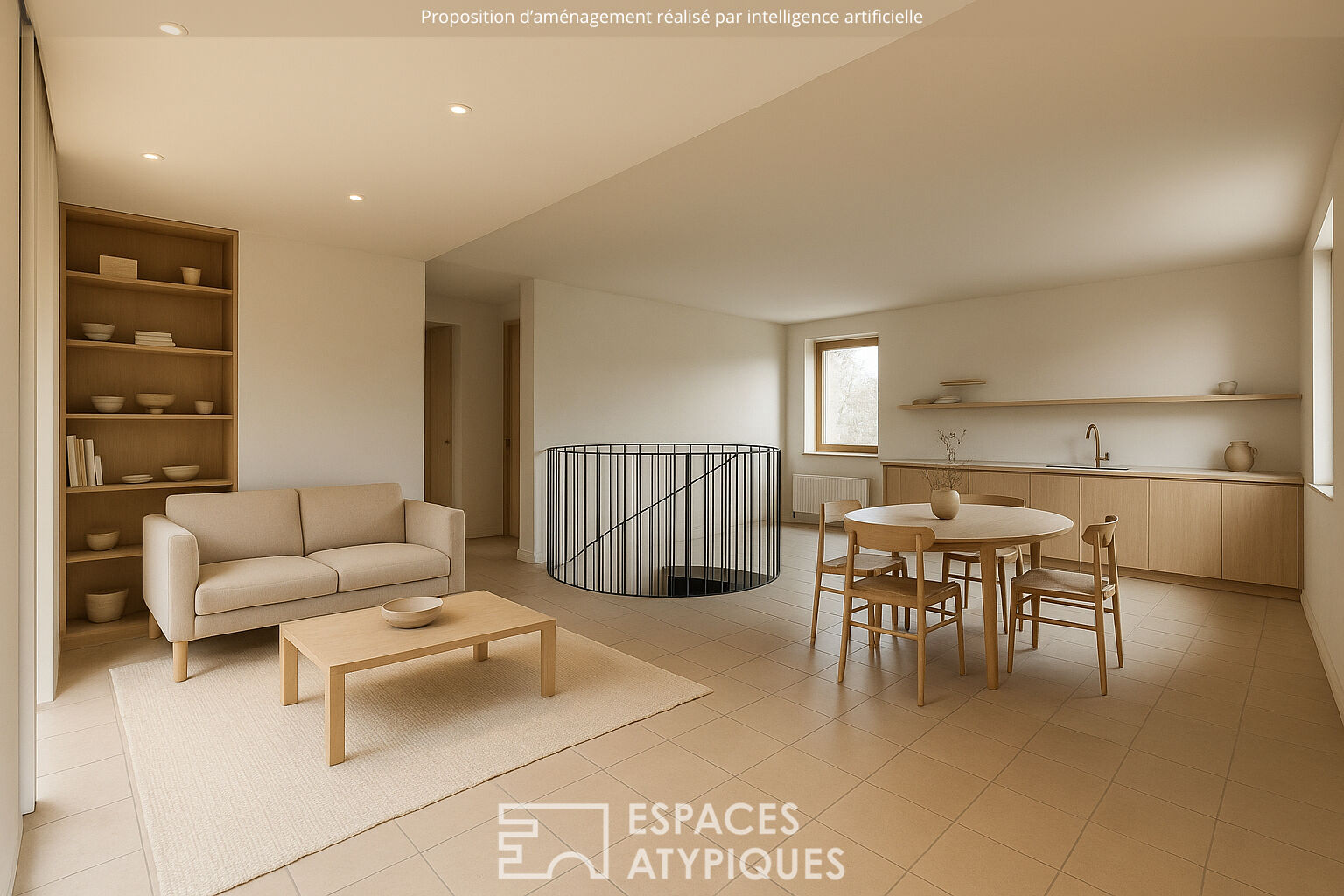 Appartement atypique à repenser