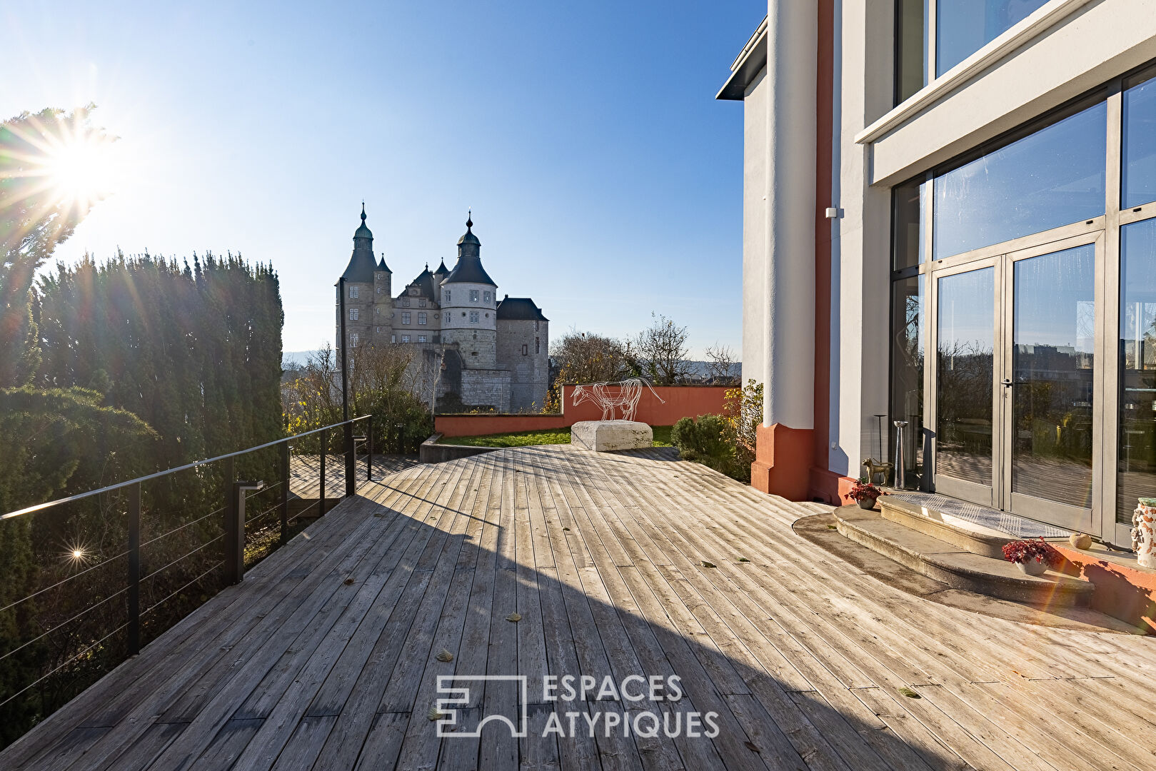 Unique and historic architect-designed villa