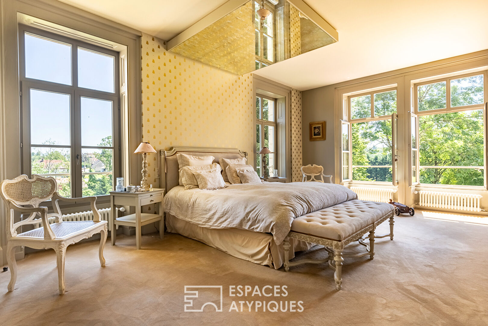 French elegance in this 19th century castle