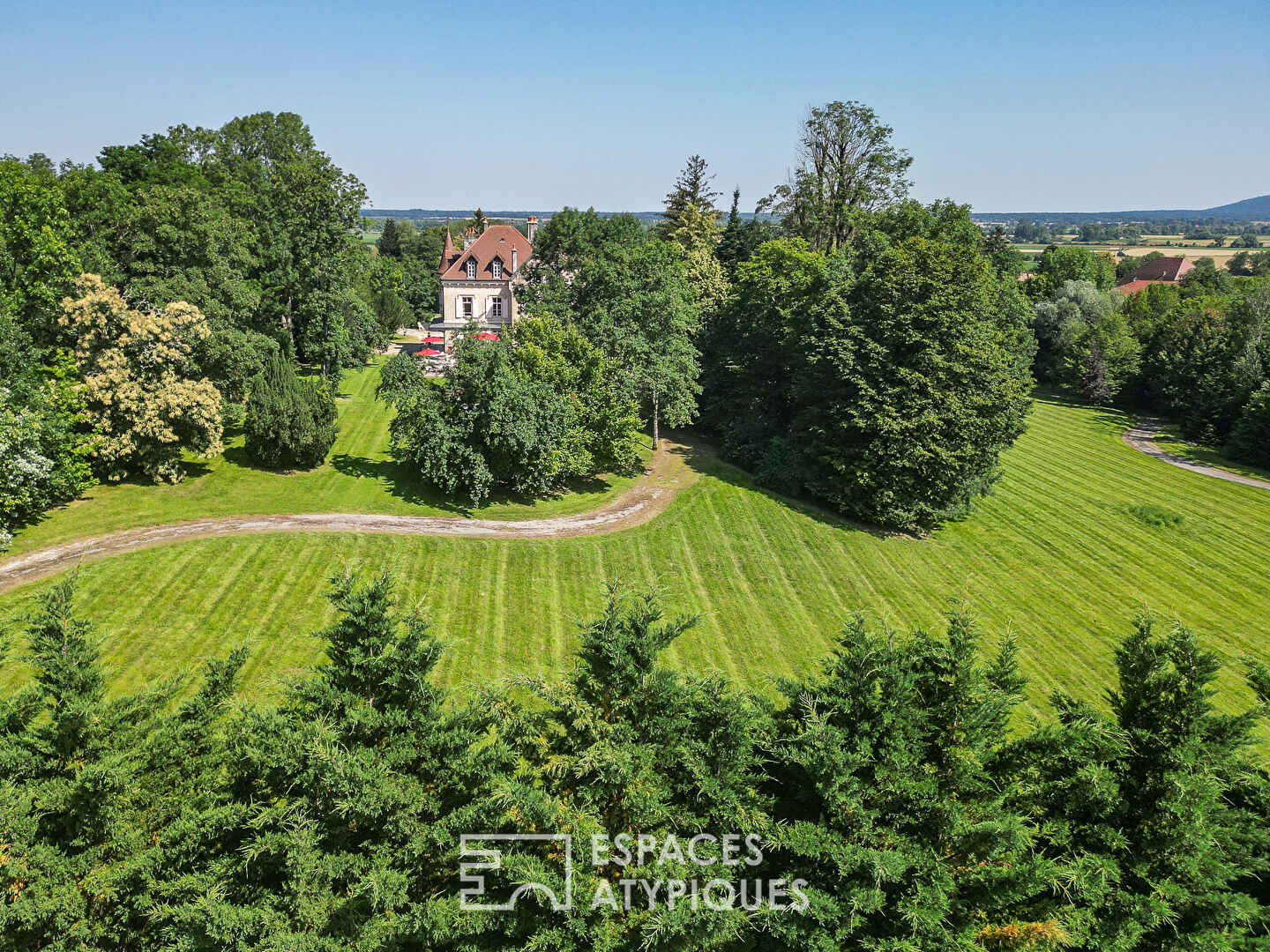 French elegance in this 19th century castle