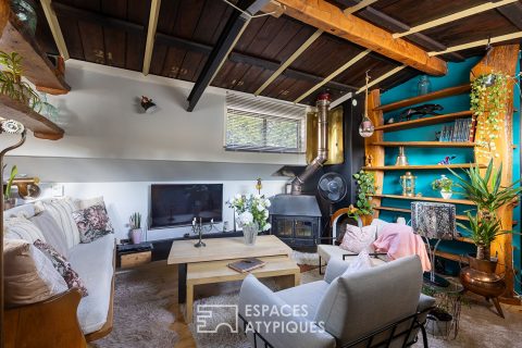 Péniche Tjalk intégralement aménagée