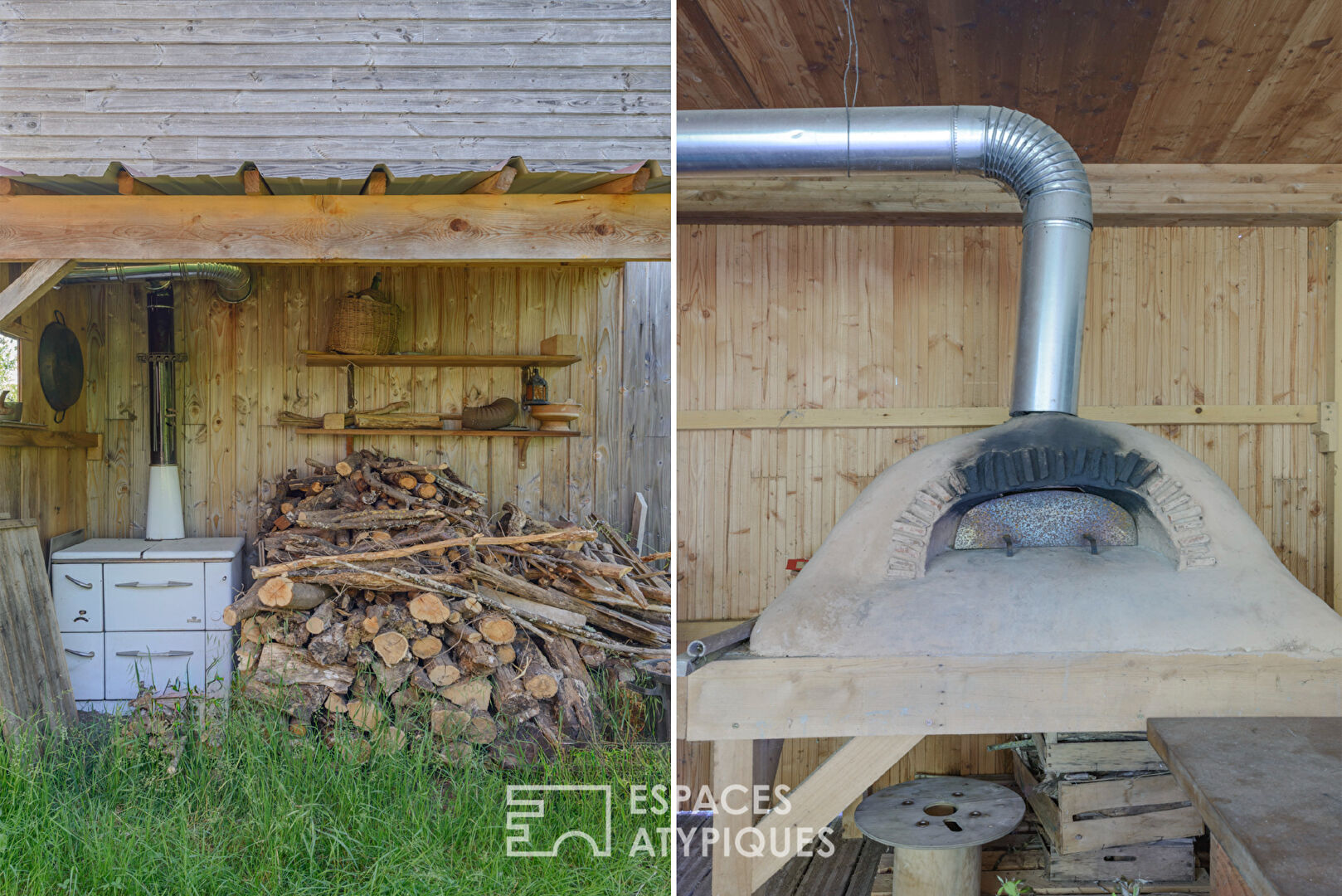 Maison écologique bioclimatique à ossature bois