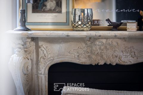 Maison bourgeoise de ville et son loft en annexe