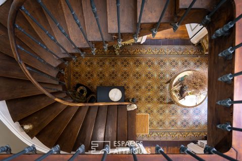 Maison bourgeoise de ville et son loft en annexe