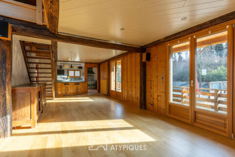 Chalet familial, entre nature et frontière suisse