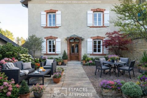 Maison familiale avec dépendances