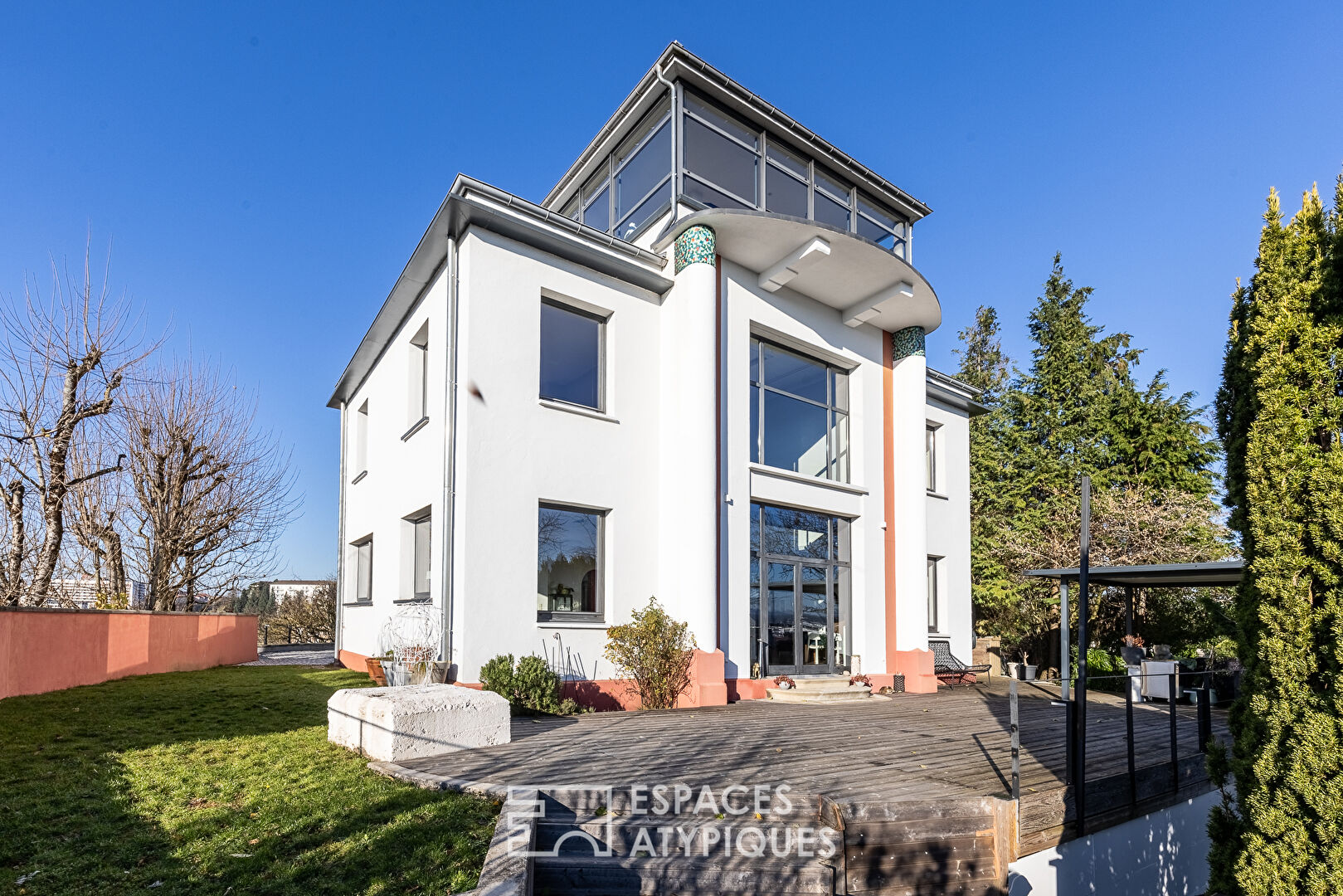 Villa d&rsquo;architecte moderniste des années 30