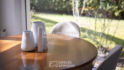 Maison avec piscine et superbe vue sur le ballon d&rsquo;Alsace