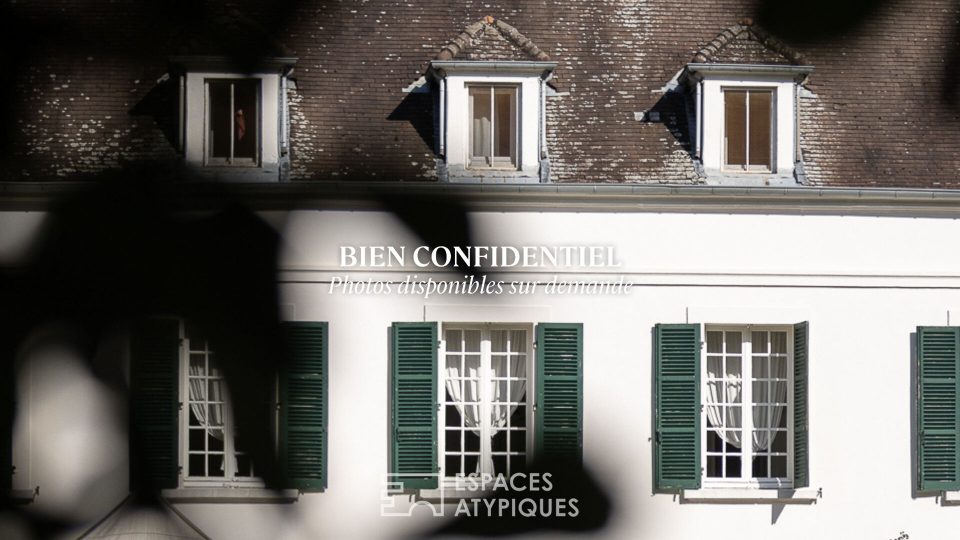 Maison de maître aux multiples projets nichée dans un parc arboré de 9 hectares