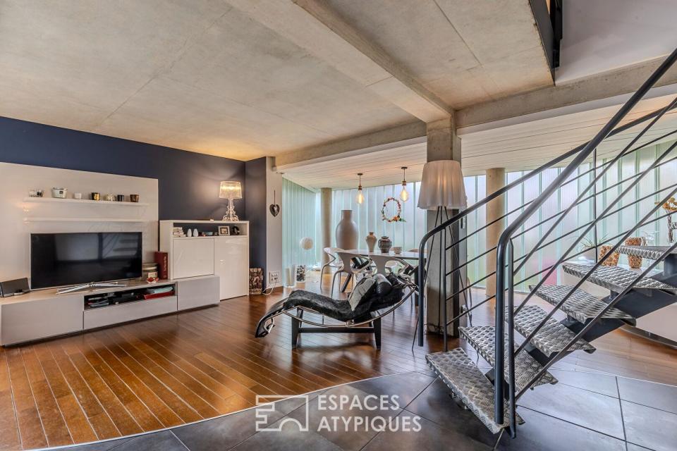 Entre design et nature, maison d'architecte avec piscine et vue dégagée