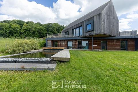 L’élégance contemporaine en ossature bois
