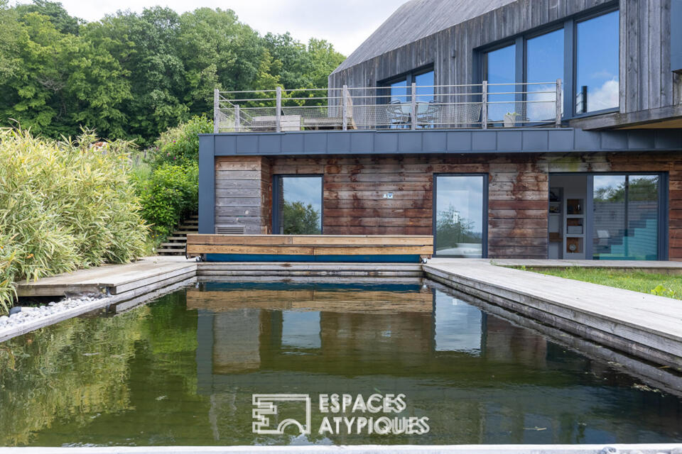 L'élégance contemporaine en ossature bois