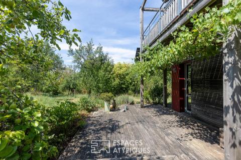 Maison d&rsquo;architecte bioclimatique et son environnement nature