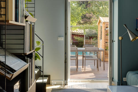 Appartement rénové avec piscine privée