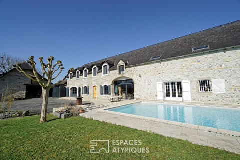Charming Béarnaise farmhouse with breathtaking views of the Pyrenees