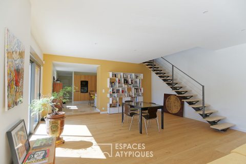 Character farmhouse renovated with refinement