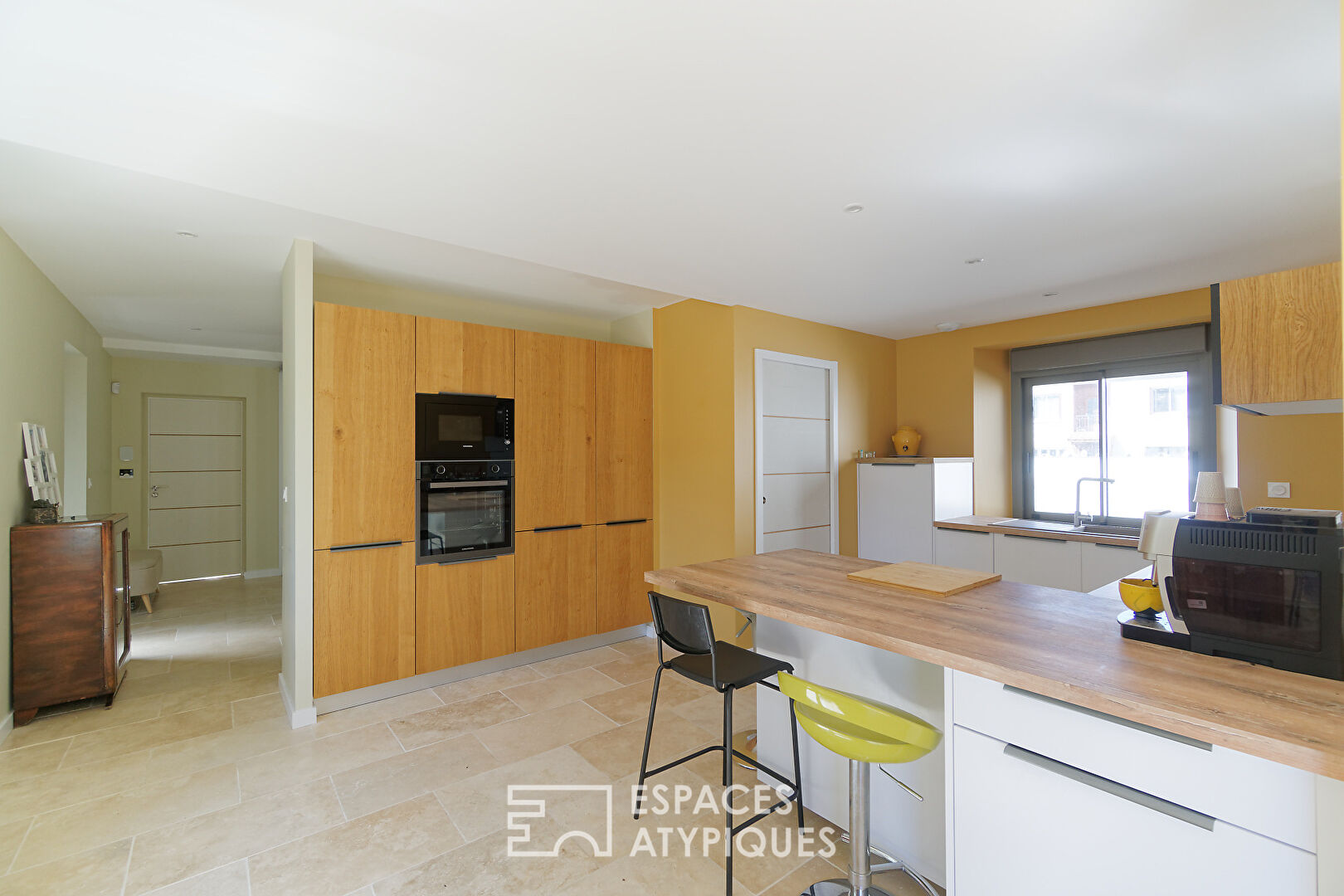 Character farmhouse renovated with refinement