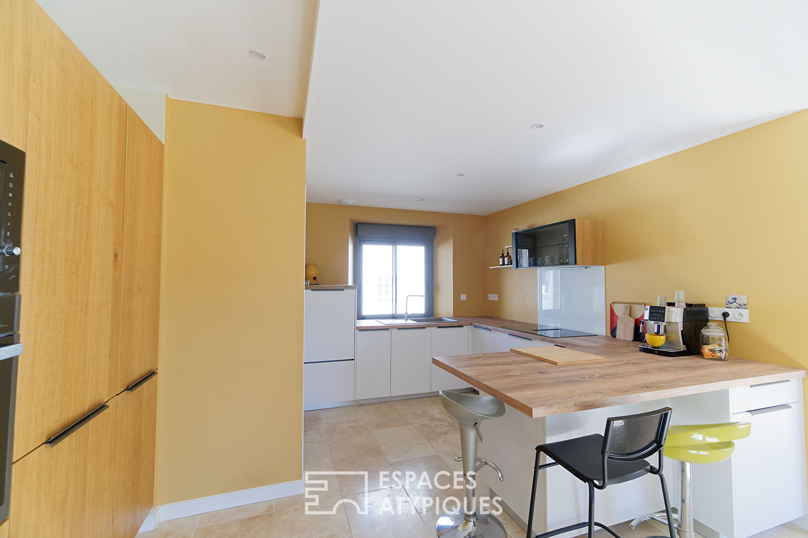 Character farmhouse renovated with refinement