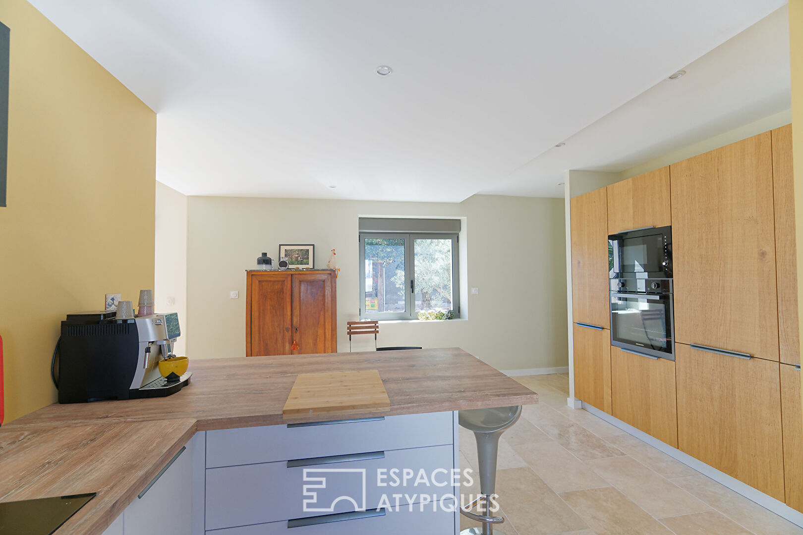 Character farmhouse renovated with refinement