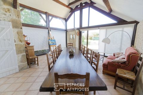 Authentique maison Béarnaise et son art de vivre champêtre