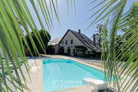 Grande maison familiale avec piscine aux portes du Béarn