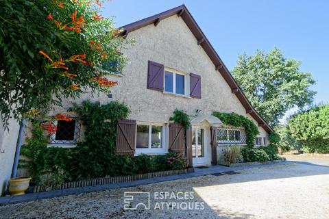 Grande maison familiale avec piscine aux portes du Béarn
