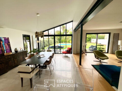 Villa des années 50 revisitée, quand architecture devient art de vivre