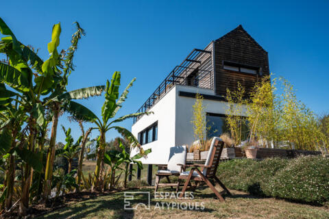 ÉCRIN D’ARCHITECTURE CONTEMPORAINE ET PANORAMA PYRÉNÉEN
