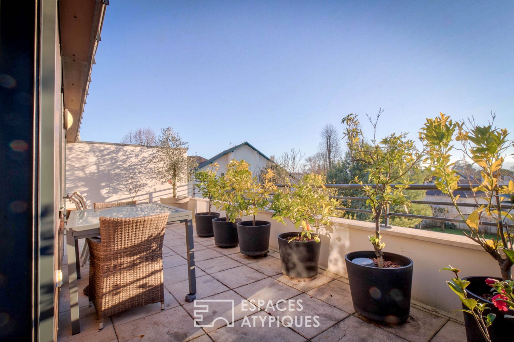 Appartement, toit terrasses, Pau .