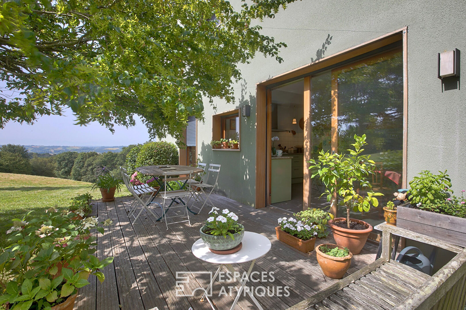 Architect’s house in a bucolic setting