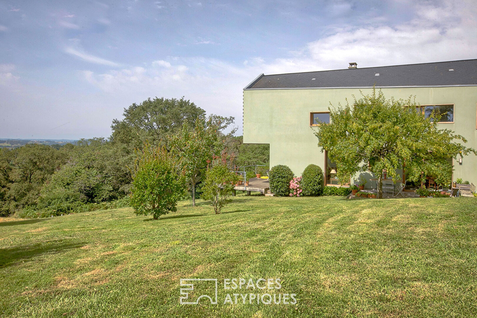 Architect’s house in a bucolic setting