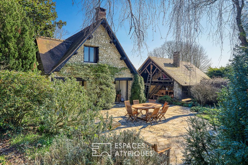 Ancienne bergerie dans un paisible hameau préservé