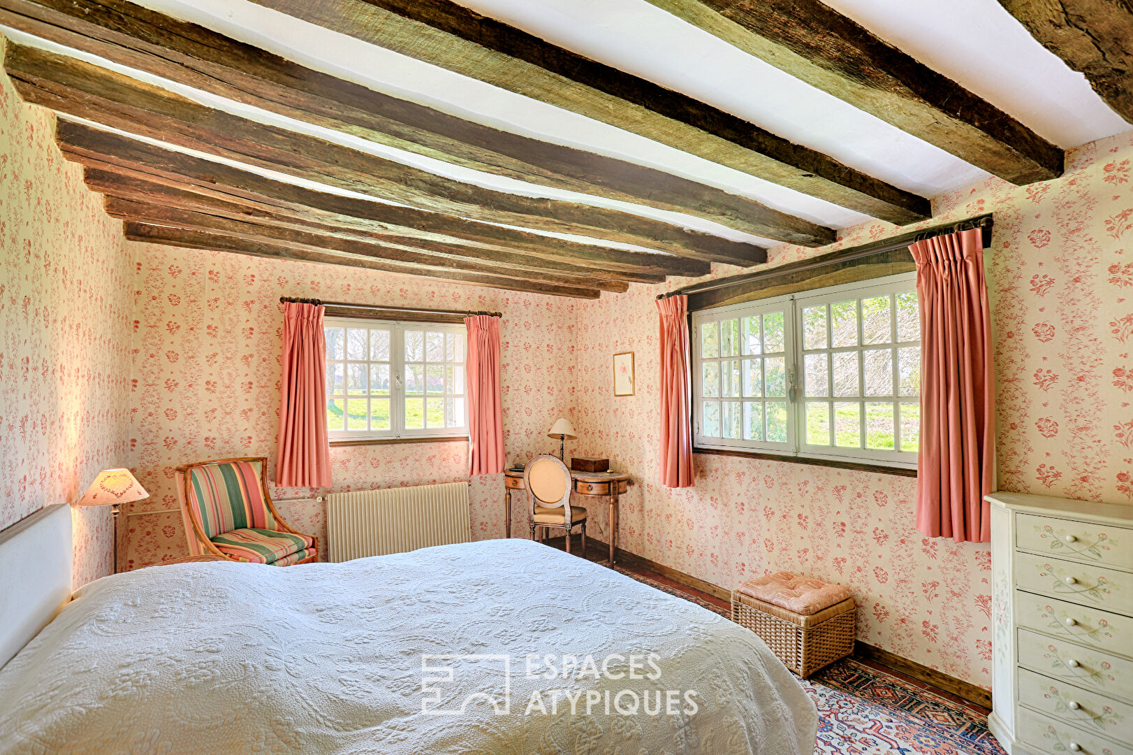 Authentique chaumière normande au calme