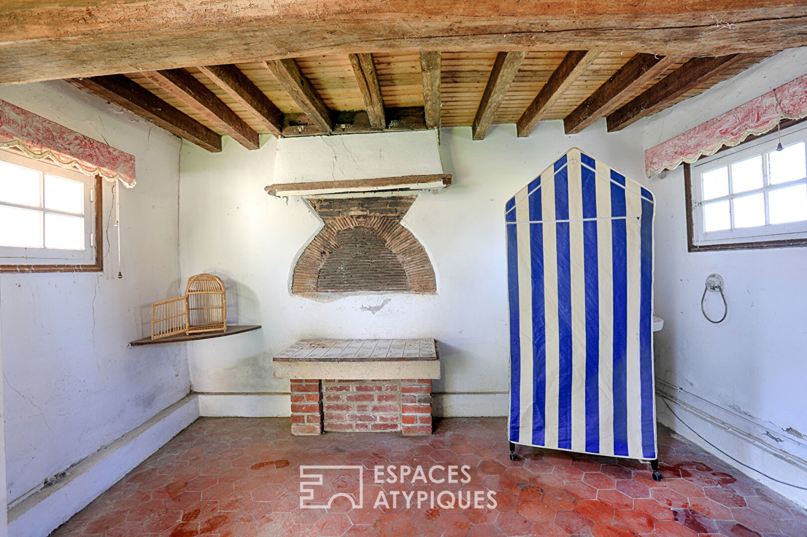 Authentique chaumière normande au calme