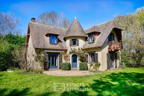 Charming house on the banks of the Eure