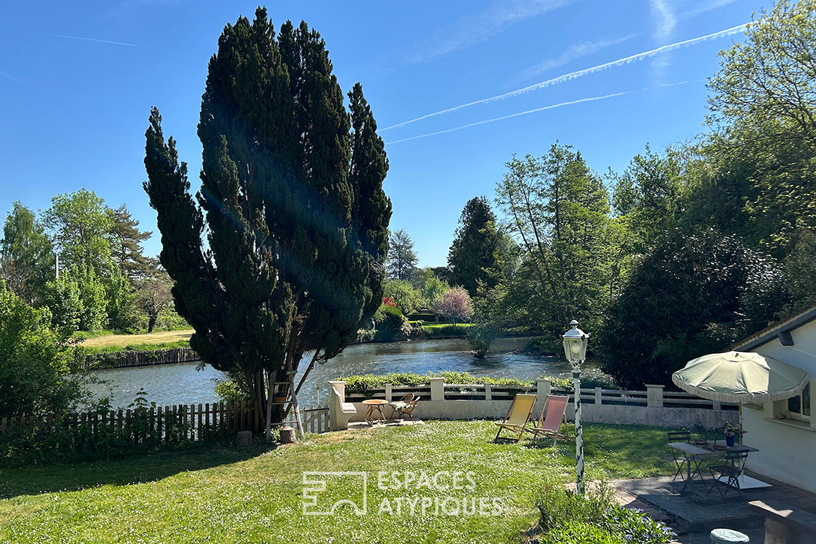 Charmante maison de campagne au bord de l’Eure