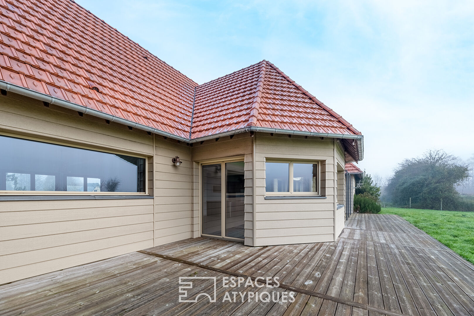 Maison d’architecte en ossature bois