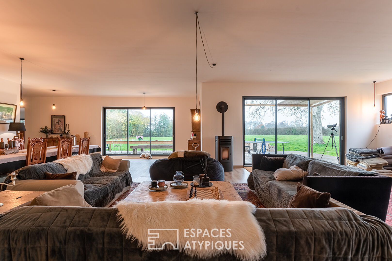 Loft à la campagne aux volumes incomparables