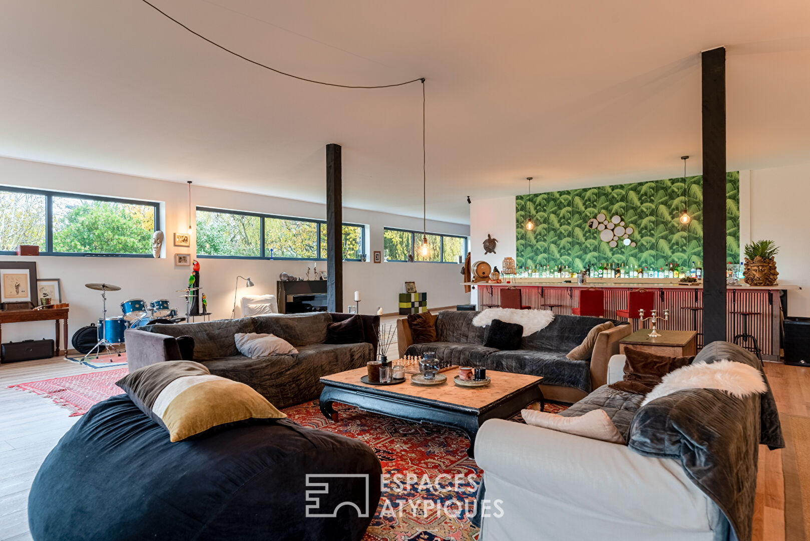 Loft à la campagne aux volumes incomparables