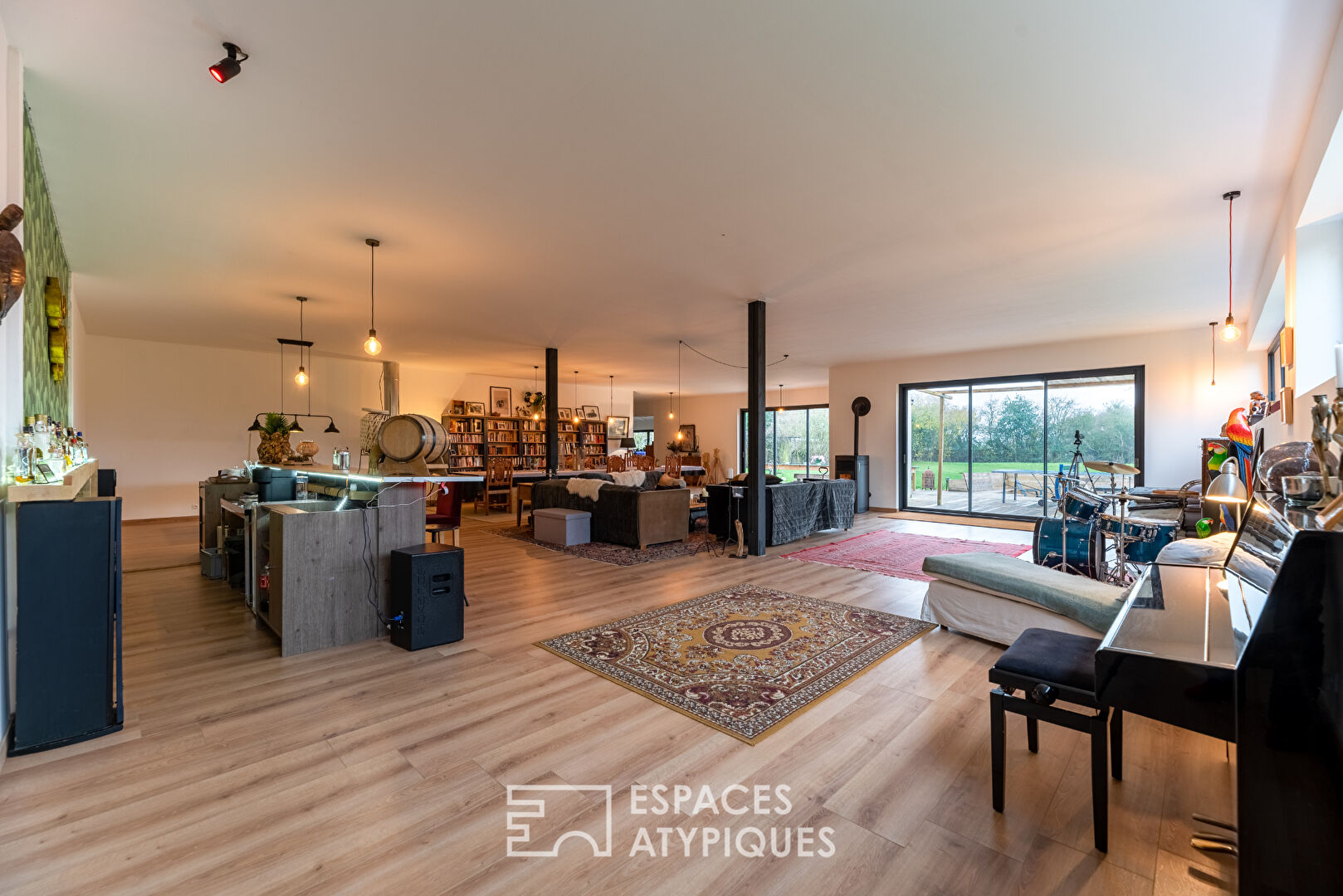 Loft à la campagne aux volumes incomparables