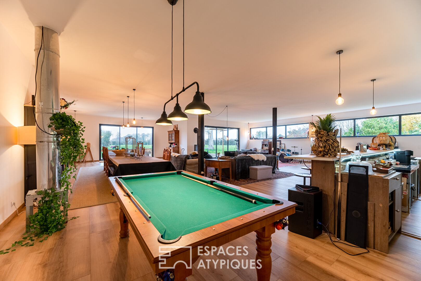 Loft à la campagne aux volumes incomparables