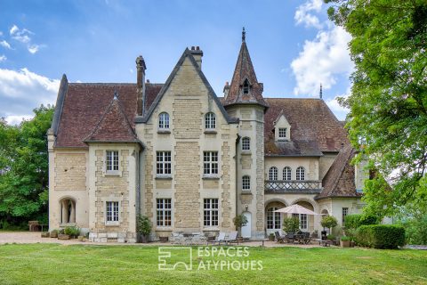 Château d’exception en Normandie à fort potentiel d’investissement et patrimonial