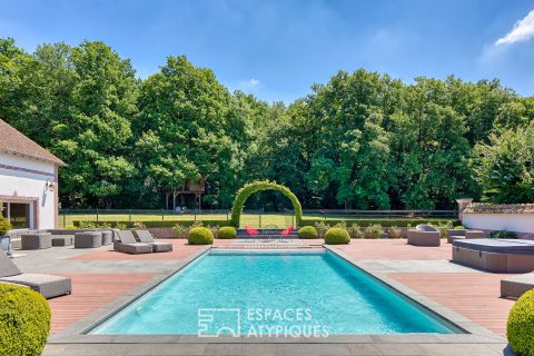 Gentilhommière d’exception dans un parc de 3 hectares