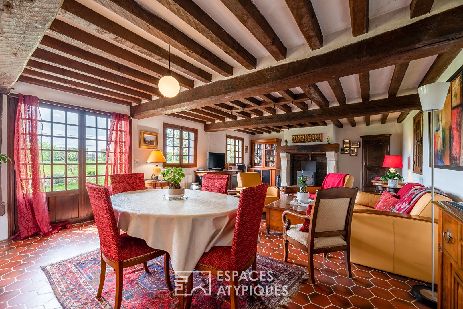 Gentilhommière et sa maison d’amis dans un parc de 5000 m2