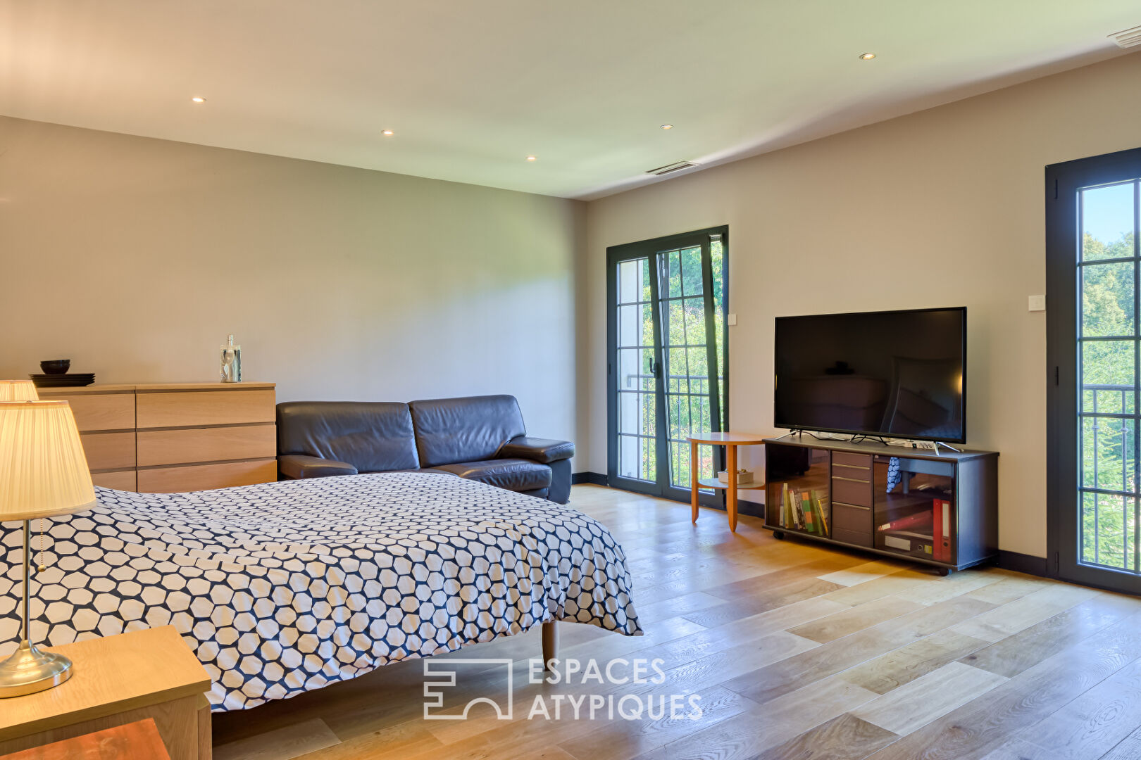 Architect-designed house at the Golf du Champs de Bataille