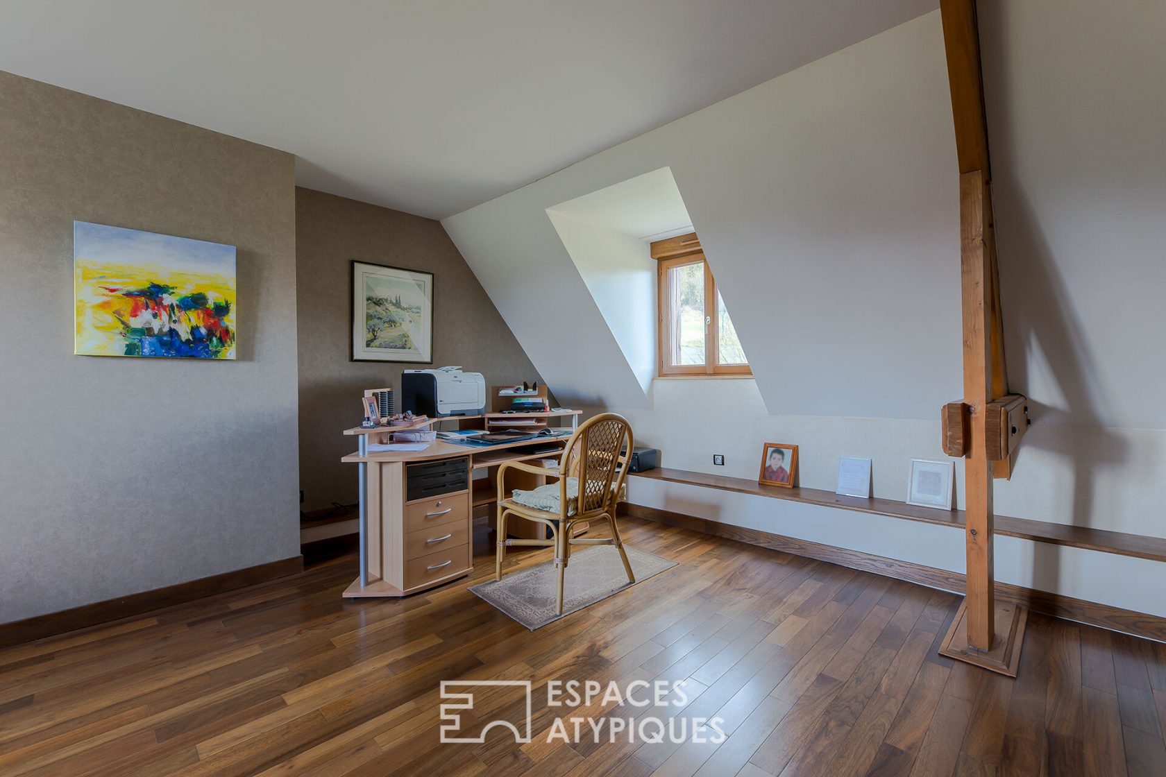 Maison normande contemporaine avec maison d’amis