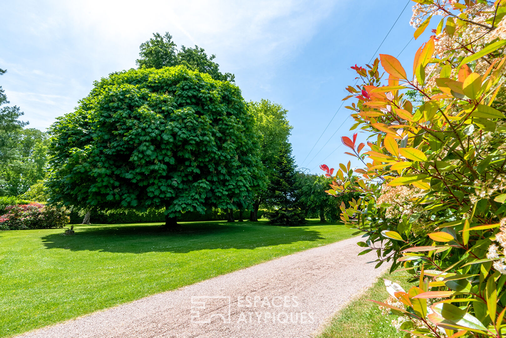 Maison bourgeoise au coeur d’un parc arboré